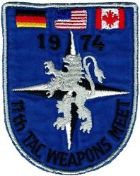 Fourth Allied Tactical Air Force Team Tactical Weapons Meet 1974
German made.
