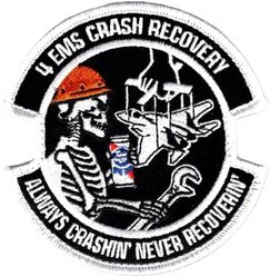 4th Equipment Maintenance Squadron Repair and Reclamation Section Morale
R&R section is responsible for aircraft crash recovery.
