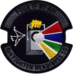 4th Fighter Readiness Squadron
Possibly exercise related.
