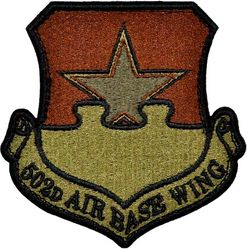 502d Air Base Wing
Keywords: OCP