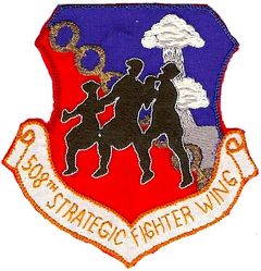 508th Strategic Fighter Wing
Scarf patch, Japan made.
