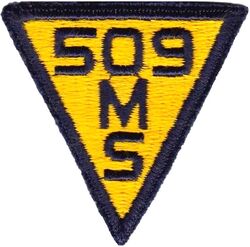 509th Organizational Maintenance Squadron
Hat patch.
