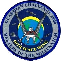 50th Space Wing Guardian Challenge Competition 2000
Silkscreened patch.
