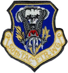 50th Tactical Fighter Wing
Embroidered into leather, possibly used for Gunsmoke comp.
