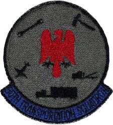 50th Transportation Squadron
German made.
Keywords: subdued