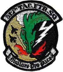 512th Tactical Fighter Squadron
Small version, 1970s German made.
