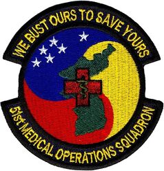 51st Medical Operations Squadron
Korean made.
