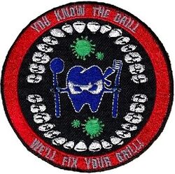 51st Operational Medical Readiness Squadron Dental Services Flight Morale
Korean made.
