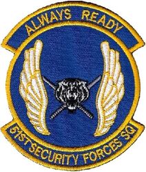 51st Security Forces Squadron
Korean made.

