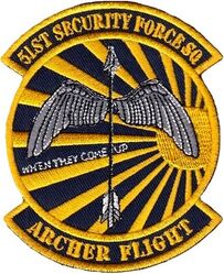 51st Security Forces Squadron A Flight
Korean made.
