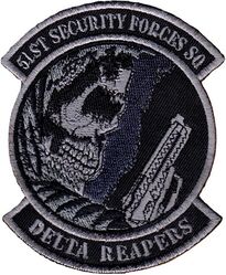 51st Security Forces Squadron D Flight
Korean made.
