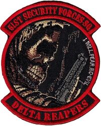 51st Security Forces Squadron D Flight
Korean made.
