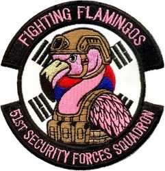 51st Security Forces Squadron F Flight
Korean made.
