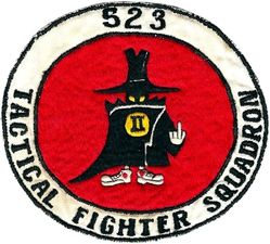 523d Tactical Fighter Squadron F-4
Large patch, Philippine made.
