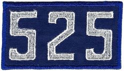 525th Fighter-Interceptor Squadron
Hat patch, German made.
