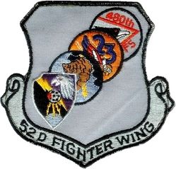 52d Fighter Wing Gaggle
510th Fighter Squadron, 81st Fighter Squadron, 23d Fighter Squadron & 480th Fighter Squadron, circa 1994. German made.
