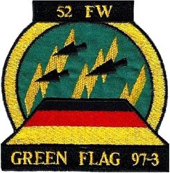 52d Fighter Wing Exercise GREEN FLAG 1997-3
As used by 53 FS. German made.
