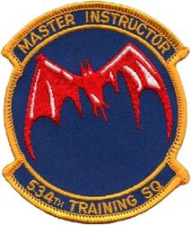 534th Training Squadron Master Instructor
