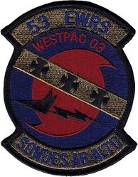 53d Expeditionary Weather Reconnaissance Squadron WESTPAC 2003
Keywords: subdued