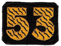 53d Fighter-Day Squadron and 53d Tactical Fighter Squadron 
Hat patch, German made.
