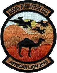 555th Fighter Squadron Exercise AFRICAN LION 2019
