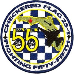 55th Fighter Squadron Exercise CHECKERED FLAG 2025-1
