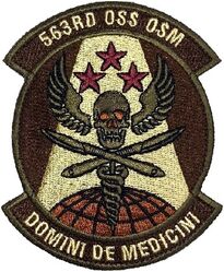 563d Operations Support Squadron Operational Support Medicine
Keywords: OCP