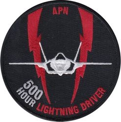 56th Training Squadron F-35 Pilot 500 Hours
