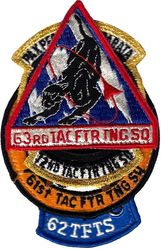 56th Tactical Training Wing Gaggle
Stacked gaggle: 63d Tactical Fighter Training Squadron, 72d Tactical Fighter Training Squadron, 61st Tactical Fighter & 62d Tactical Fighter Training Squadron.
