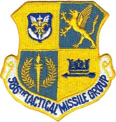586th Tactical Missile Group
German made.
