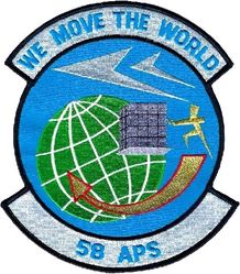 58th Aerial Port Squadron
Back patch.
