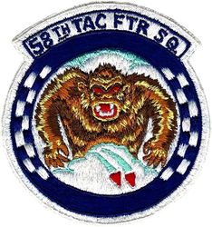 58th Tactical Fighter Squadron
1972 deployment, Thai made.
