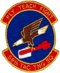 58th Tactical Training Squadron
F-100 era.
