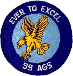 59th Aircraft Generation Squadron
Darker yellow eagle.
