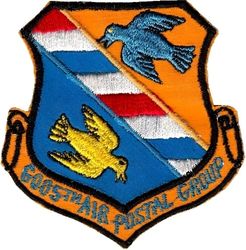 6005th Air Postal Group
Not positive of RVN station, main unit was at Hickam AFB, HI. RVN made.
