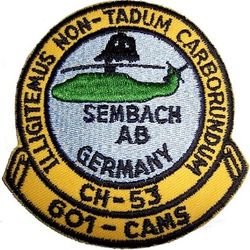 601st Consolidated Aircraft Maintenance Squadron CH-53
German made.
