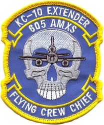 605th Aircraft Maintenance Squadron KC-10 Flying Crew Chief

