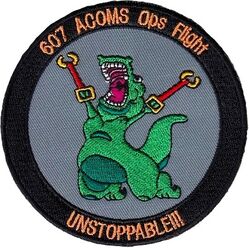 607th Air Communications Operations Flight Morale
Korean made.
