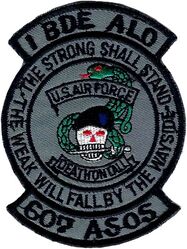 607th Air Support Operations Squadron Air Liaison Officer 
Korean made.
