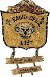 613th Aircraft Control and Warning Squadron Detachment 42 Radio Operations Morale
Japan made.
