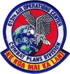 613th Air Operations Center Combat Plans Division
