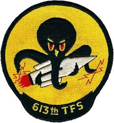 613th Tactical Fighter Squadron 
1970s German made.
