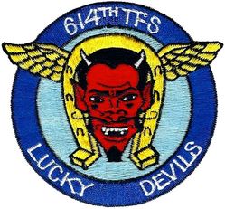 614th Tactical Fighter Squadron 
Japan made.
