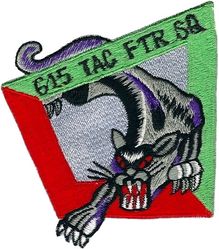 615th Tactical Fighter Squadron 
Circa 1969, Japan made.
