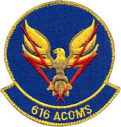 616th Air Communications Squadron
Assigned to the Sixteenth Air Force, it provides critical IT and network infrastructure support to the 616th Operations Center, the Air Force's sole information warfare operations center
