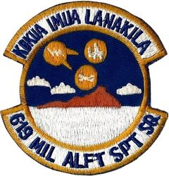 619th Military Airlift Support Squadron
Korean made.
