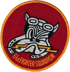 61st Fighter-Interceptor Squadron
F-102 era, darker red and other detail differences.
