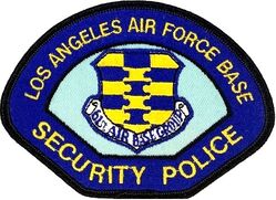 61st Security Police Squadron
Hat patch or possible sleeve patch for contract police.
