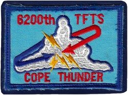 6200th Tactical Fighter Training Squadron Cope Thunder
Korean made early 1990s.
