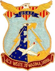 621st Aircraft Control and Warning Squadron Detachment 20
Japan made.
